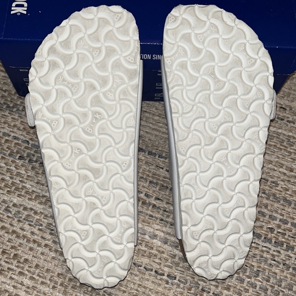 SOLD White Arizona Birkenstock Sandals - Picture 7 of 7